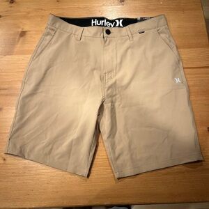 Hurley khaki shorts, 36